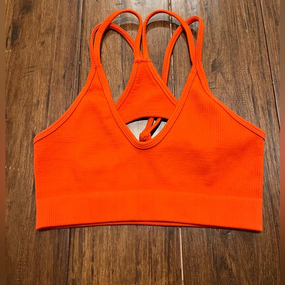 Free People Movement Free Throw Crop Bra Top Size Small New - Picture 11 of 11